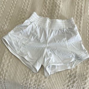 Lululemon white shorts